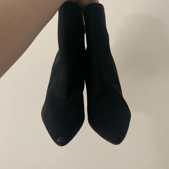 Shoe Dazzle Rosamund Block Heeled Booties - Picture 6 of 7